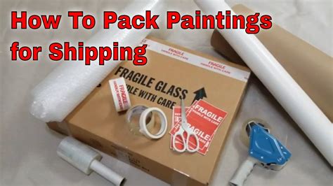 how to ship canvas art: the importance of choosing the right packaging material